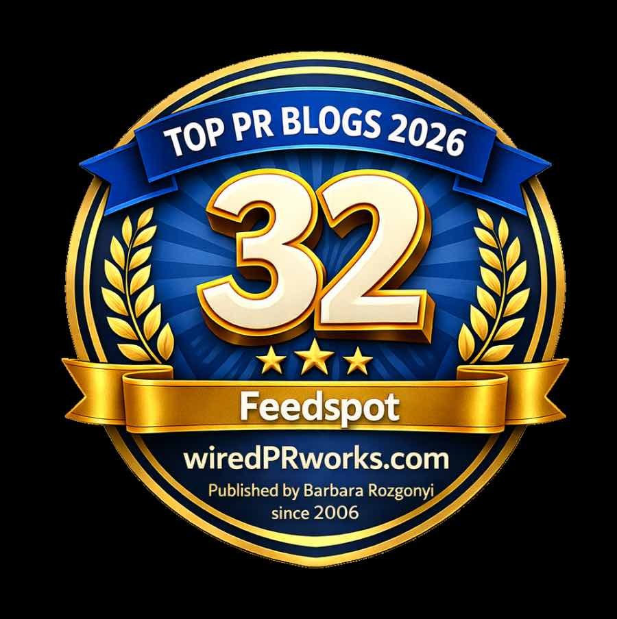 Top PR Blogs 2026 | wiredprworks by Barbara Rozgonyi