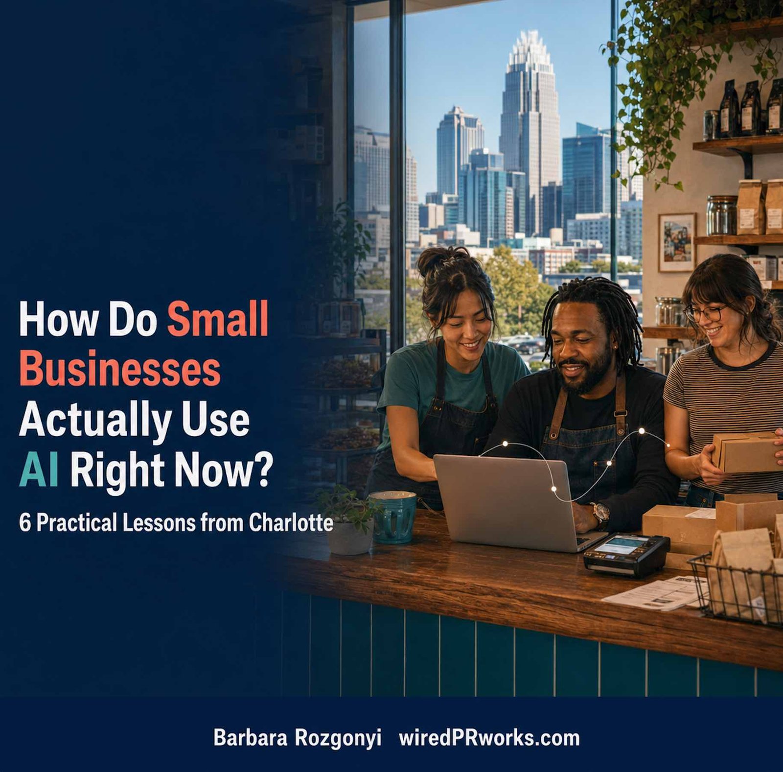 how do small businesses use ai